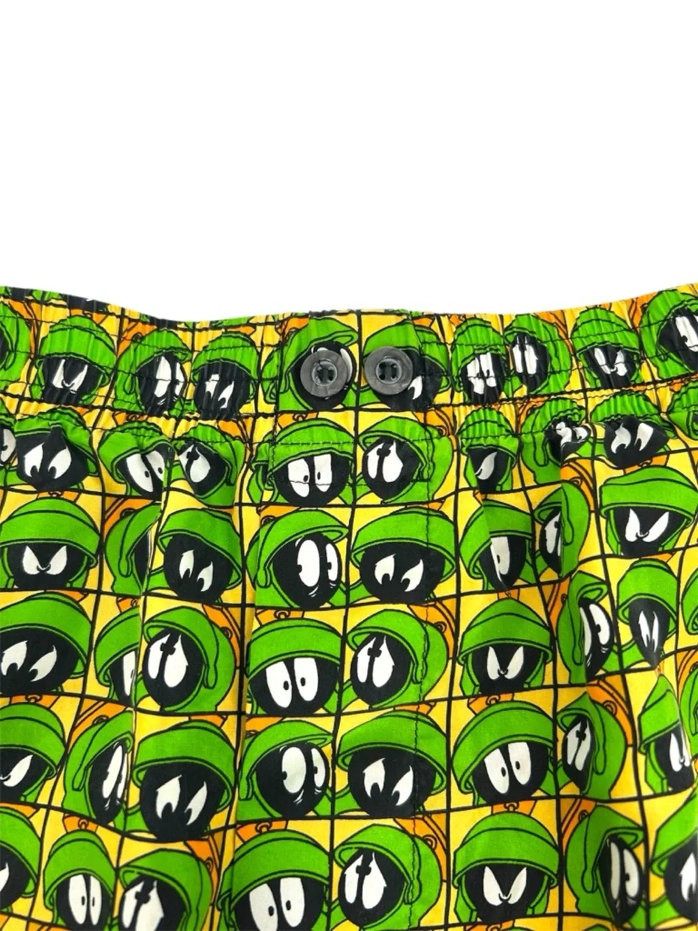 NWOT Vtg 90s Warner Bros. Store Looney Tunes Marvin The Martian Silk Boxers XL